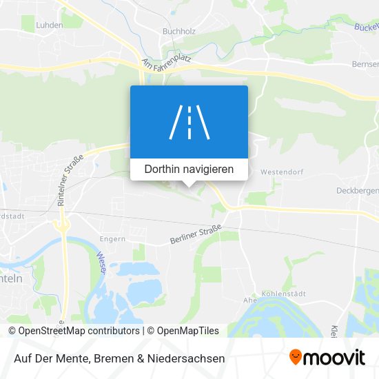 Auf Der Mente Karte