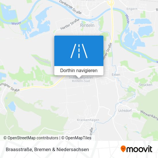 Braasstraße Karte
