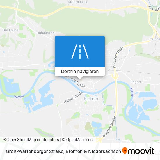 Groß-Wartenberger Straße Karte