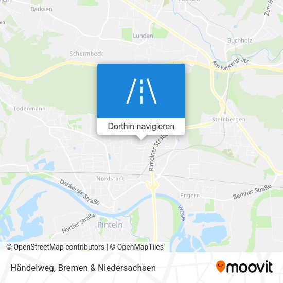 Händelweg Karte