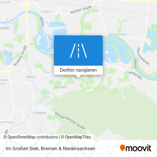 Im Großen Siek Karte