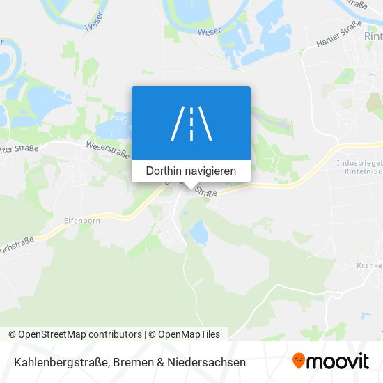 Kahlenbergstraße Karte