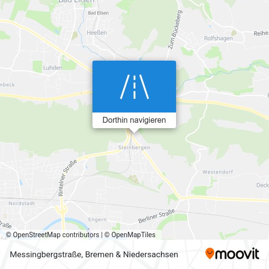 Messingbergstraße Karte