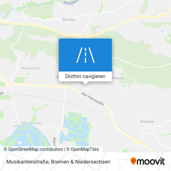 Musikantenstraße Karte