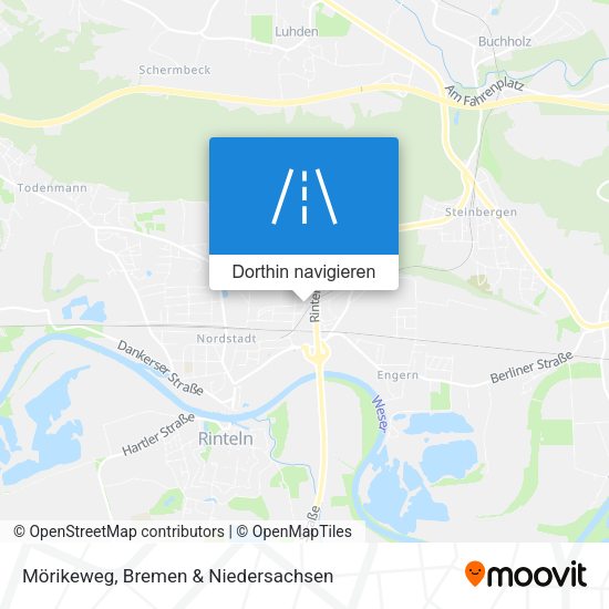 Mörikeweg Karte