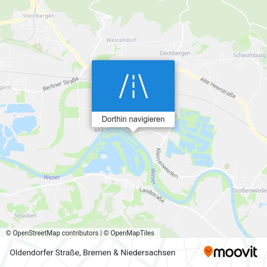 Oldendorfer Straße Karte