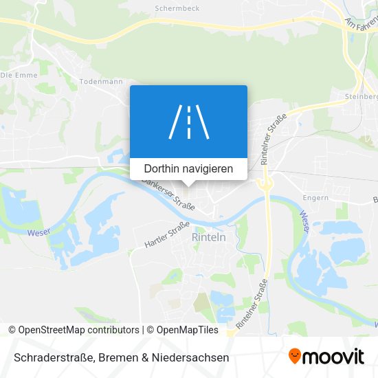 Schraderstraße Karte