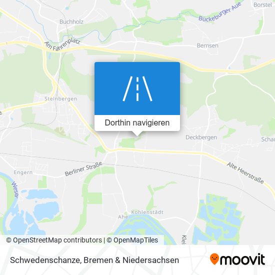 Schwedenschanze Karte
