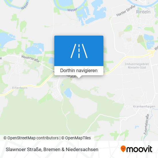 Slawnoer Straße Karte