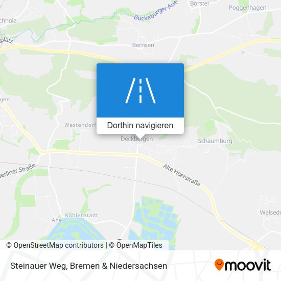 Steinauer Weg Karte