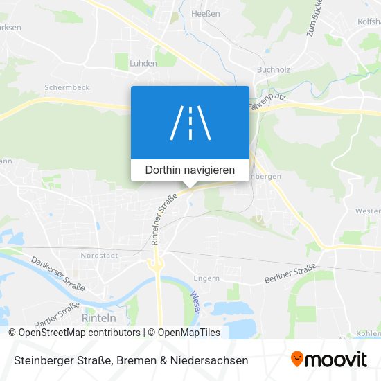 Steinberger Straße Karte