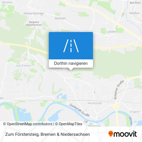 Zum Förstersteig Karte