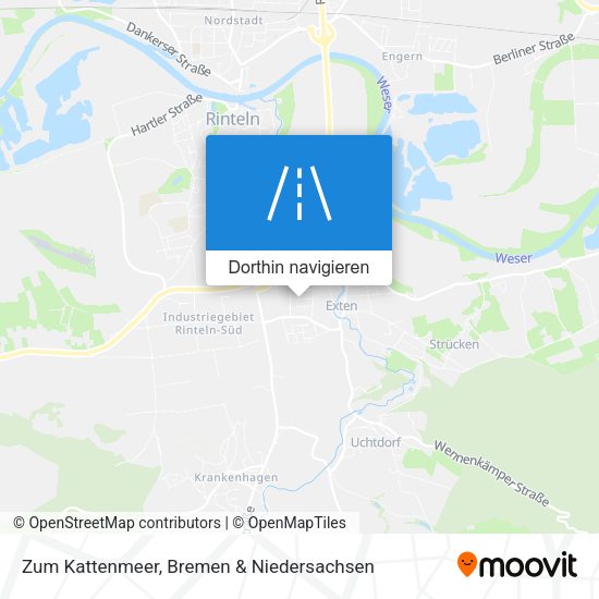 Zum Kattenmeer Karte