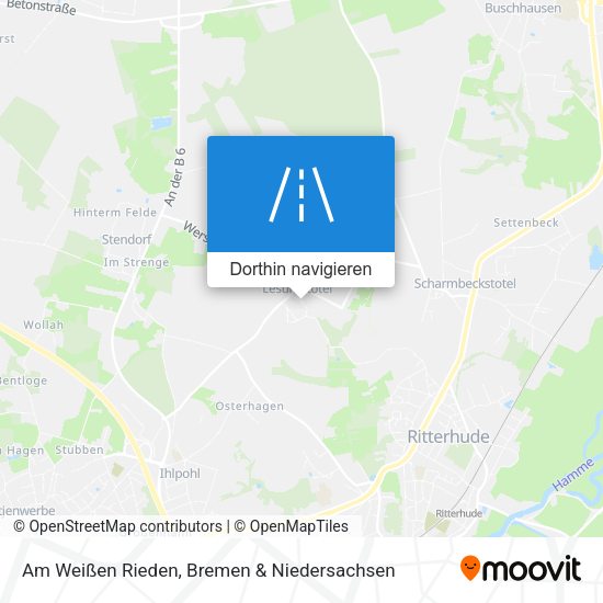 Am Weißen Rieden Karte