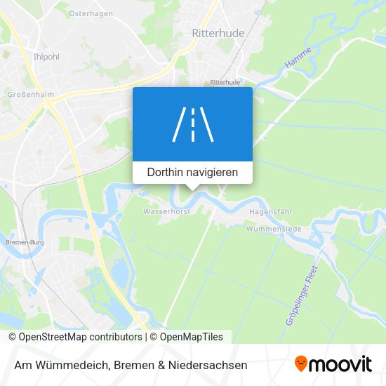 Am Wümmedeich Karte