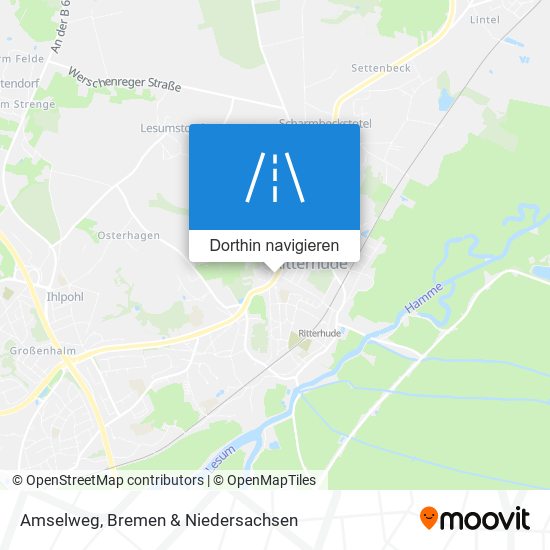 Amselweg Karte