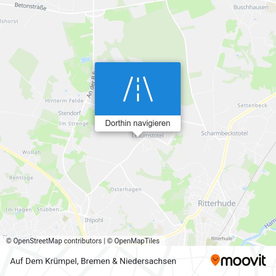 Auf Dem Krümpel Karte