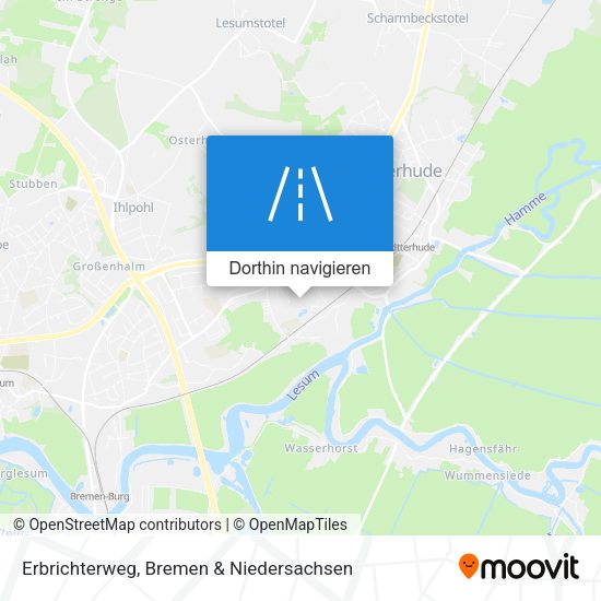 Erbrichterweg Karte