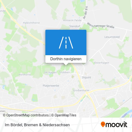 Im Bördel Karte