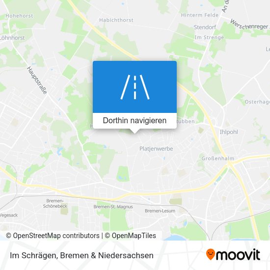Im Schrägen Karte