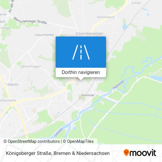 Königsberger Straße Karte