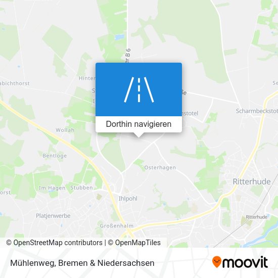Mühlenweg Karte