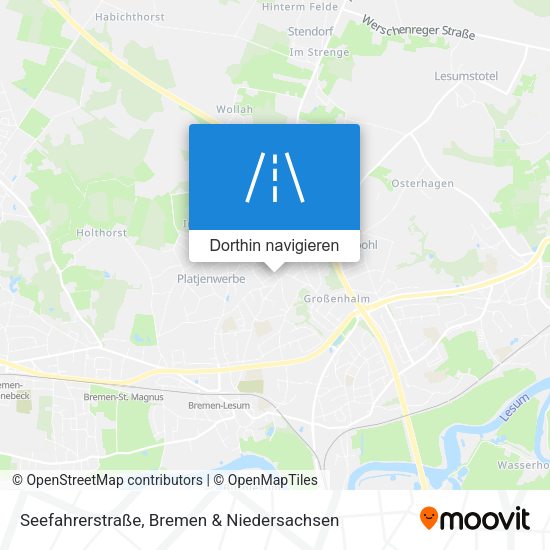 Seefahrerstraße Karte