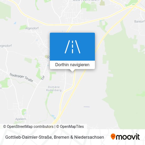 Gottlieb-Daimler-Straße Karte