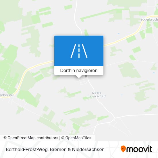 Berthold-Frost-Weg Karte