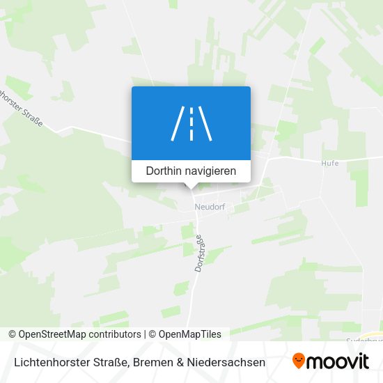 Lichtenhorster Straße Karte