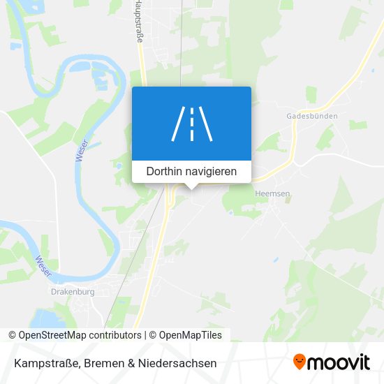 Kampstraße Karte