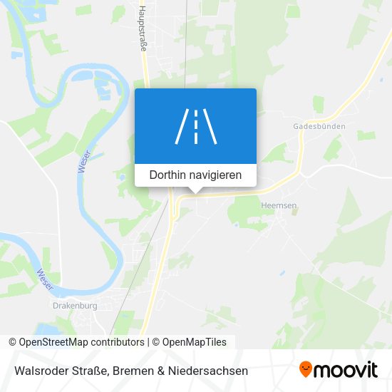 Walsroder Straße Karte