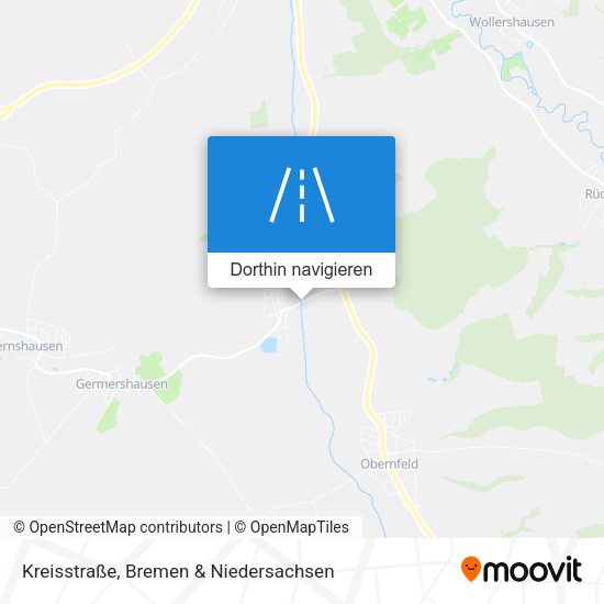 Kreisstraße Karte