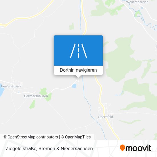 Ziegeleistraße Karte