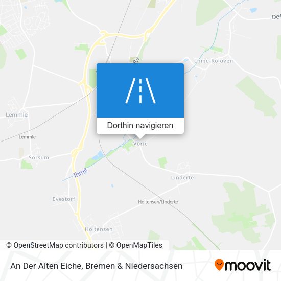 An Der Alten Eiche Karte