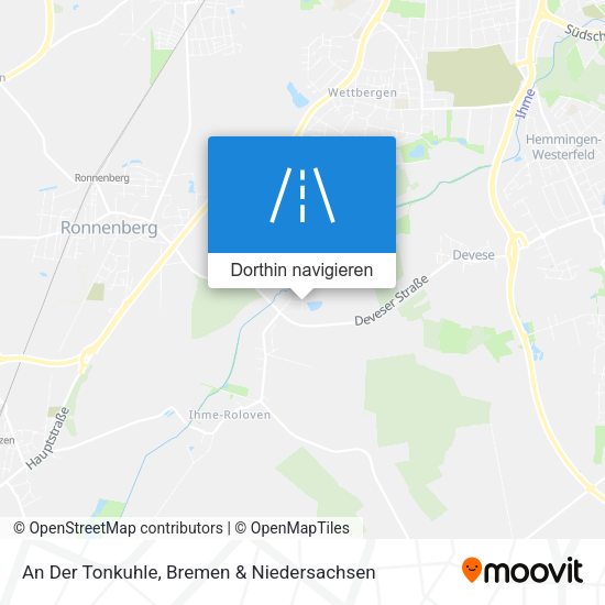 An Der Tonkuhle Karte