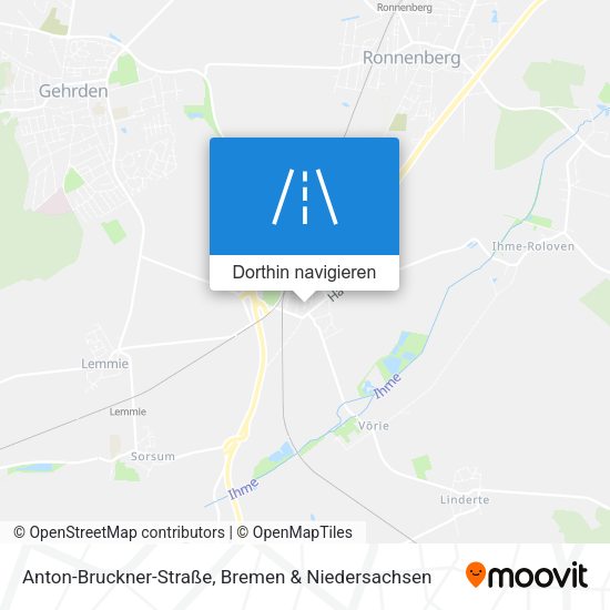 Anton-Bruckner-Straße Karte