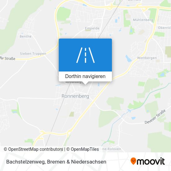 Bachstelzenweg Karte