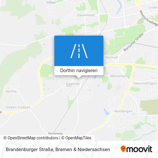 Brandenburger Straße Karte