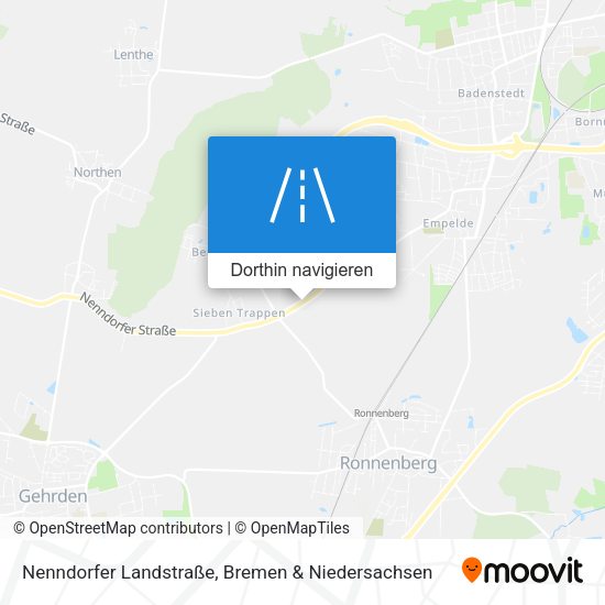 Nenndorfer Landstraße Karte