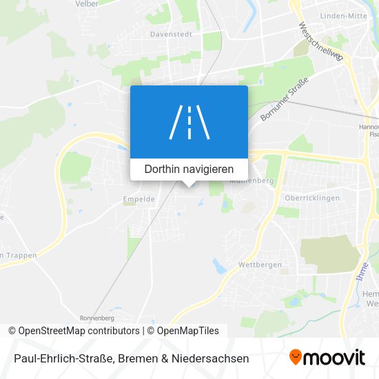 Paul-Ehrlich-Straße Karte