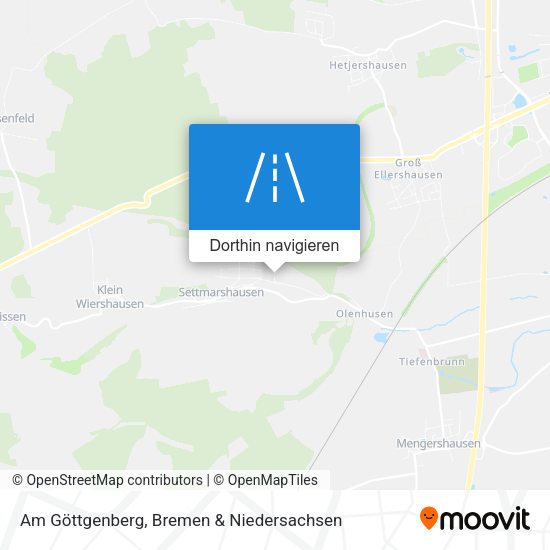 Am Göttgenberg Karte