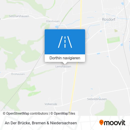 An Der Brücke Karte