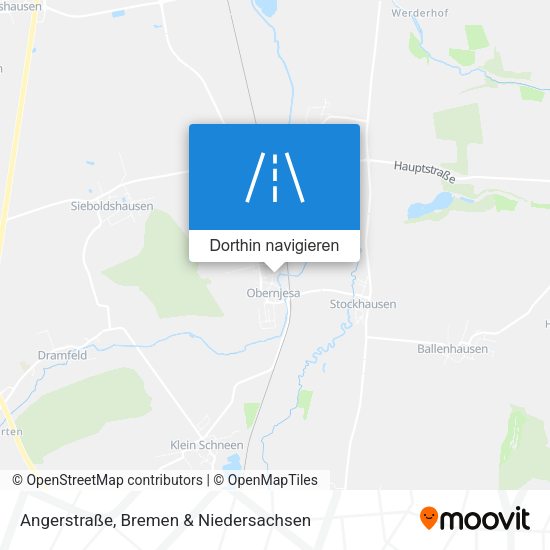 Angerstraße Karte