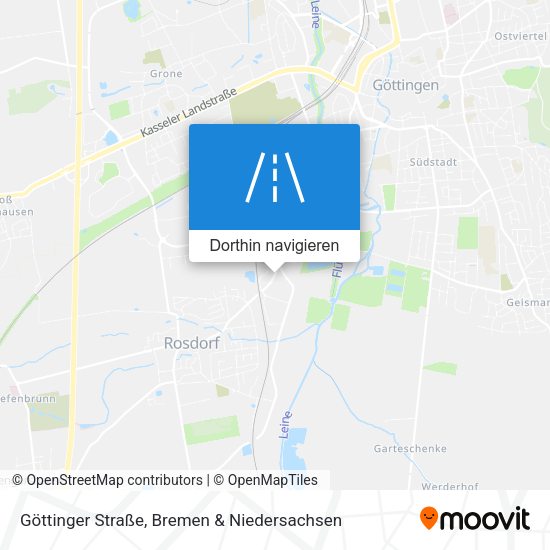 Göttinger Straße Karte