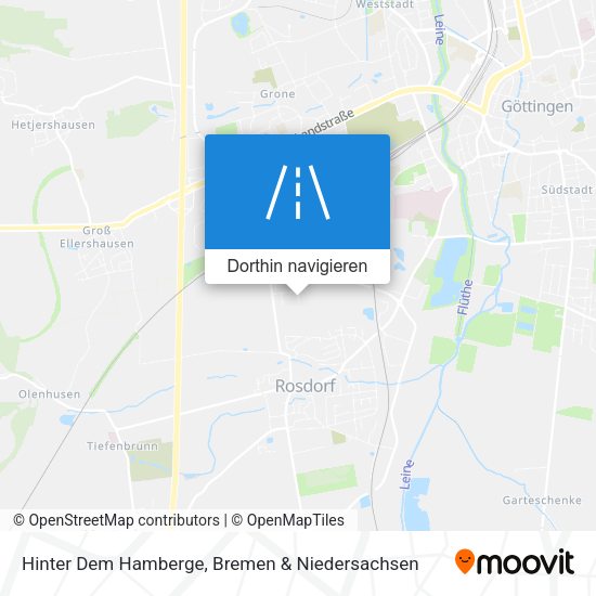 Hinter Dem Hamberge Karte
