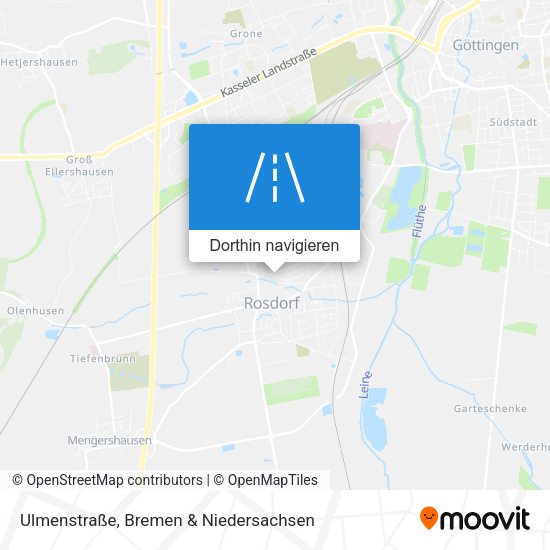 Ulmenstraße Karte
