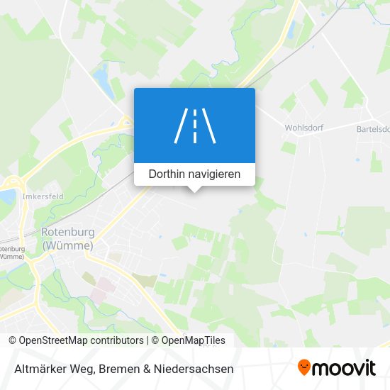 Altmärker Weg Karte