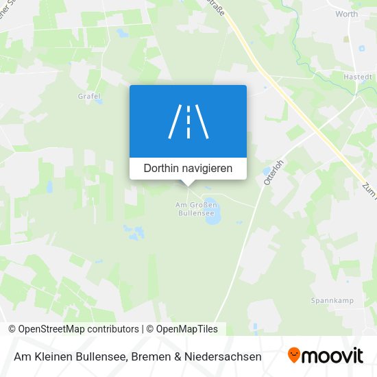 Am Kleinen Bullensee Karte
