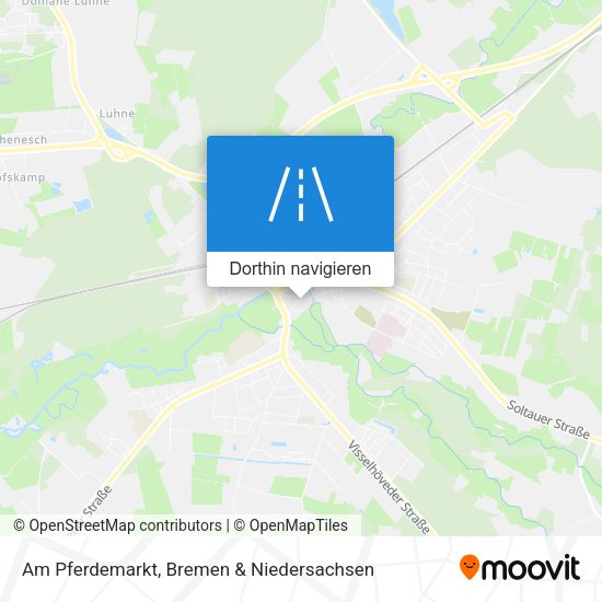 Am Pferdemarkt Karte